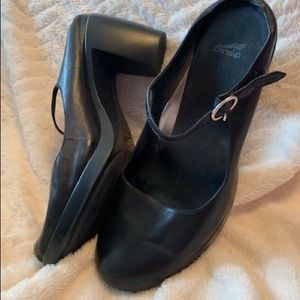 Dansko heeled Mary Janes